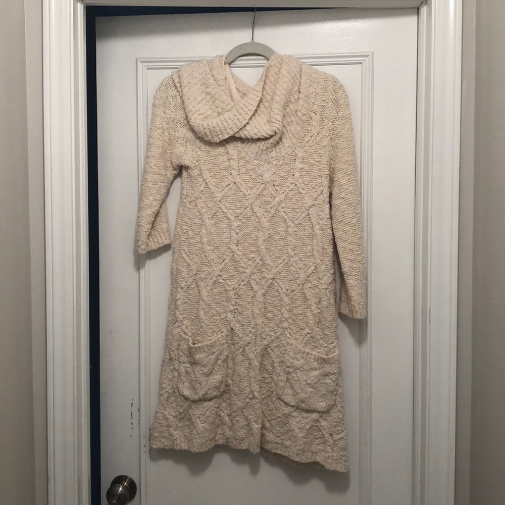 Anthro sweater dress